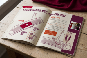 Knitting Machine Guide Unit Home - Machine Knitting Central